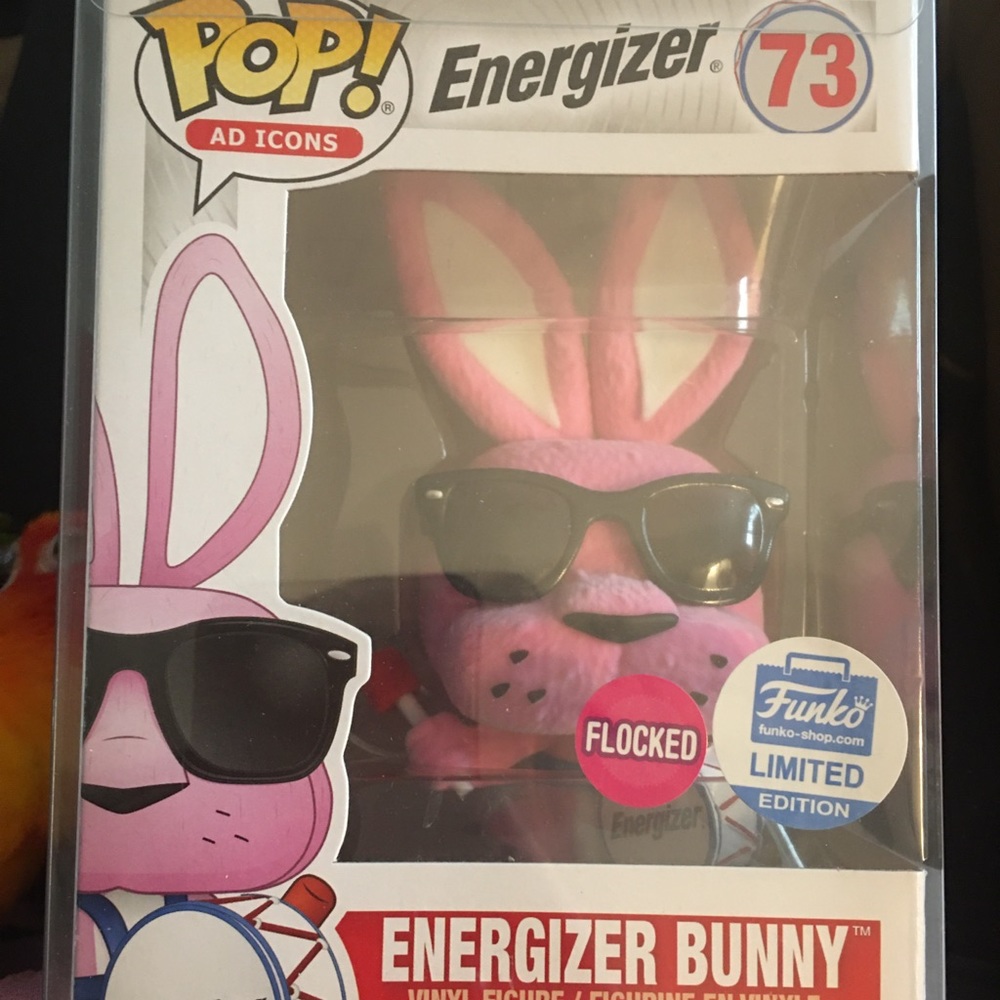 Funky Pop Energizer Bunny Limited Edition Flocked